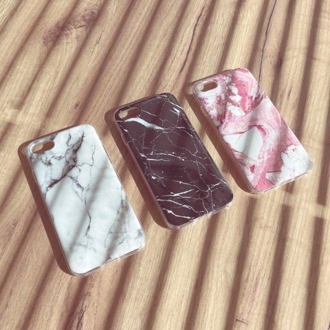 Żelowe etui pokrowiec marmur Samsung Galaxy M51 Marble biały Żelowe etui pokrowiec marmur Samsung Galaxy M51 Marble biały