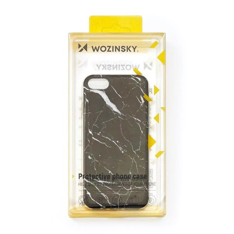 Żelowe etui pokrowiec marmur Samsung Galaxy S21+ 5G Marble czarny Żelowe etui pokrowiec marmur Samsung Galaxy S21+ 5G Marble czarny