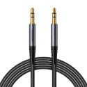 Kabel przewód Audio Stereo AUX 3.5mm mini jack 1.2m czarny Kabel przewód Audio Stereo AUX 3.5mm mini jack 1.2m czarny