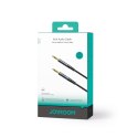 Kabel przewód Audio Stereo AUX 3.5mm mini jack 1.2m czarny Kabel przewód Audio Stereo AUX 3.5mm mini jack 1.2m czarny
