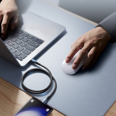 Kabel przewód Starry Series USB-A - USB-C 3A 1m czarny Kabel przewód Starry Series USB-A - USB-C 3A 1m czarny