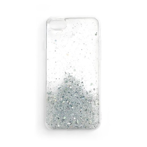 Błyszczące etui pokrowiec z brokatem Samsung Galaxy A72 4G Star Glitter przezroczysty Błyszczące etui pokrowiec z brokatem Samsung Galaxy A72 4G Star Glitter przezroczysty