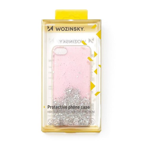 Błyszczące etui pokrowiec z brokatem Samsung Galaxy A72 4G Star Glitter przezroczysty Błyszczące etui pokrowiec z brokatem Samsung Galaxy A72 4G Star Glitter przezroczysty
