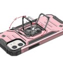 Etui iPhone 14 pancerny pokrowiec uchwyt magnetyczny ring złote Etui iPhone 14 pancerny pokrowiec uchwyt magnetyczny ring złote