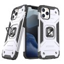 Etui pancerny pokrowiec do iPhone 14 Pro Max uchwyt magnetyczny Ring Armor srebrny Etui pancerny pokrowiec do iPhone 14 Pro Max uchwyt magnetyczny Ring Armor srebrny