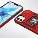 Etui pancerny pokrowiec do iPhone 14 uchwyt magnetyczny Ring Armor czerwony Etui pancerny pokrowiec do iPhone 14 uchwyt magnetyczny Ring Armor czerwony