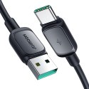 Kabel przewód USB - USB-C 3A 1.2m czarny Kabel przewód USB - USB-C 3A 1.2m czarny
