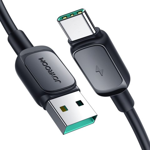 Kabel przewód USB - USB-C 3A 1.2m czarny Kabel przewód USB - USB-C 3A 1.2m czarny