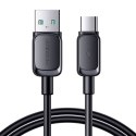 Kabel przewód USB - USB-C 3A 1.2m czarny Kabel przewód USB - USB-C 3A 1.2m czarny