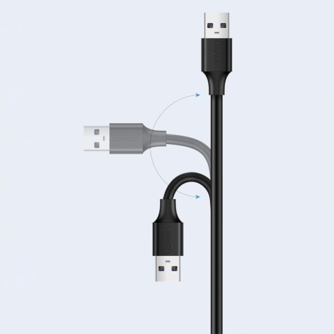 Przedłużacz kabla przewodu USB 2.0 480Mb/s 3m czarny Przedłużacz kabla przewodu USB 2.0 480Mb/s 3m czarny