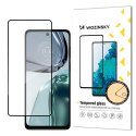 Wytrzymałe szkło hartowane 9H na cały ekran Motorola Moto G62 z ramką Case Friendly czarny Wytrzymałe szkło hartowane 9H na cały ekran Motorola Moto G62 z ramką Case Friendly czarny