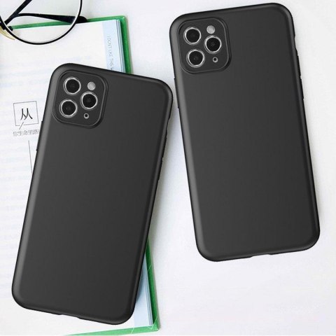 Cienki silikonowy pokrowiec etui do Xiaomi Redmi Note 12 Pro+ Soft Case czarny Cienki silikonowy pokrowiec etui do Xiaomi Redmi Note 12 Pro+ Soft Case czarny