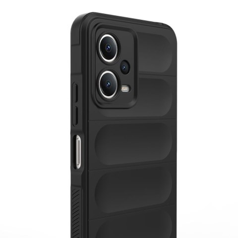 Etui elastyczny pokrowiec do Xiaomi Redmi Note 12 5G / Poco X5 5G Magic Shield Case czarny Etui elastyczny pokrowiec do Xiaomi Redmi Note 12 5G / Poco X5 5G Magic Shield Case czarny