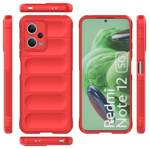 Etui elastyczny pokrowiec do Xiaomi Redmi Note 12 5G / Poco X5 5G Magic Shield Case czerwony Etui elastyczny pokrowiec do Xiaomi Redmi Note 12 5G / Poco X5 5G Magic Shield Case czerwony