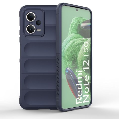 Etui elastyczny pokrowiec do Xiaomi Redmi Note 12 5G / Poco X5 5G Magic Shield Case niebieski Etui elastyczny pokrowiec do Xiaomi Redmi Note 12 5G / Poco X5 5G Magic Shield Case niebieski