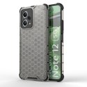 Etui pancerny hybrydowy pokrowiec do Xiaomi Redmi Note 12 5G / Poco X5 5G Honeycomb czarny Etui pancerny hybrydowy pokrowiec do Xiaomi Redmi Note 12 5G / Poco X5 5G Honeycomb czarny