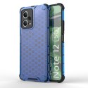 Etui pancerny hybrydowy pokrowiec do Xiaomi Redmi Note 12 5G / Poco X5 5G Honeycomb niebieski Etui pancerny hybrydowy pokrowiec do Xiaomi Redmi Note 12 5G / Poco X5 5G Honeycomb niebieski