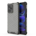 Etui pancerny hybrydowy pokrowiec do Xiaomi Redmi Note 12 Pro+ Honeycomb czarny Etui pancerny hybrydowy pokrowiec do Xiaomi Redmi Note 12 Pro+ Honeycomb czarny