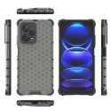 Etui pancerny hybrydowy pokrowiec do Xiaomi Redmi Note 12 Pro+ Honeycomb czarny Etui pancerny hybrydowy pokrowiec do Xiaomi Redmi Note 12 Pro+ Honeycomb czarny