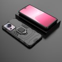 Etui pancerny pokrowiec do Xiaomi 13 Lite uchwyt magnetyczny Ring Armor czarny Etui pancerny pokrowiec do Xiaomi 13 Lite uchwyt magnetyczny Ring Armor czarny