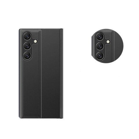 Etui pokrowiec z klapką i podstawką do Xiaomi Redmi Note 12 5G / Poco X5 5G New Sleep Case czarny Etui pokrowiec z klapką i podstawką do Xiaomi Redmi Note 12 5G / Poco X5 5G New Sleep Case czarny