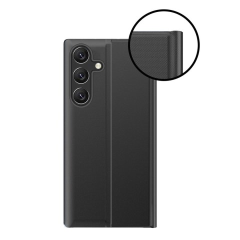 Etui pokrowiec z klapką i podstawką do Xiaomi Redmi Note 12 Pro+ New Sleep Case czarny Etui pokrowiec z klapką i podstawką do Xiaomi Redmi Note 12 Pro+ New Sleep Case czarny
