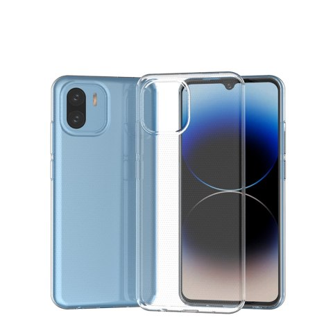 Ultra cienkie etui pokrowiec 0.5mm do Xiaomi Redmi A2 / Redmi A1 Ultra Clear przezroczyste Ultra cienkie etui pokrowiec 0.5mm do Xiaomi Redmi A2 / Redmi A1 Ultra Clear przezroczyste