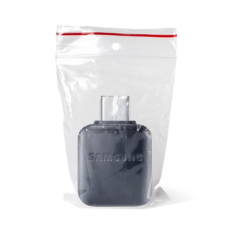 Adapter przejściówka USB-A - USB-C Samsung - czarny Adapter przejściówka USB-A - USB-C Samsung - czarny