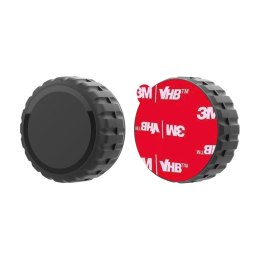 Etui na lokalizator Apple AirTag zakręcane wodoodporne samoprzylepne - czarne