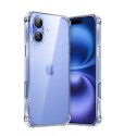 Etui ochronne na iPhone 16 Plus Bright Cushion CA101 - przezroczyste Etui ochronne na iPhone 16 Plus Bright Cushion CA101 - przezroczyste
