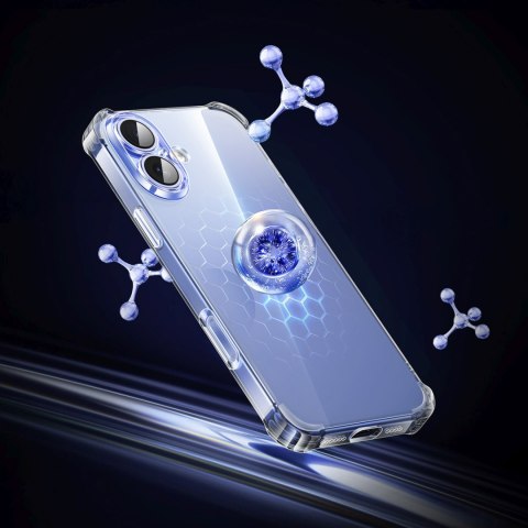 Etui ochronne na iPhone 16 Plus Bright Cushion CA101 - przezroczyste Etui ochronne na iPhone 16 Plus Bright Cushion CA101 - przezroczyste