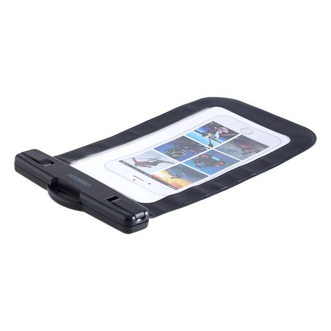 Etui wodoodporne na telefon komórkowy smartfon z IPX8 - czarne Etui wodoodporne na telefon komórkowy smartfon z IPX8 - czarne