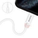 Kabel przewód L6X USB-C - iPhone Lightning PD 20W 1m - biały Kabel przewód L6X USB-C - iPhone Lightning PD 20W 1m - biały