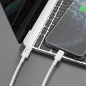 Kabel przewód L6X USB-C - iPhone Lightning PD 20W 1m - biały Kabel przewód L6X USB-C - iPhone Lightning PD 20W 1m - biały