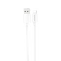 Kabel przewód do ładowania L4SL USB-A - iPhone Lightning 2A 1m - biały Kabel przewód do ładowania L4SL USB-A - iPhone Lightning 2A 1m - biały