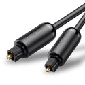 Kabel przewód optyczny audio Toslink SPDIF 1m - czarny
