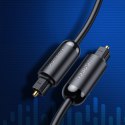 Kabel przewód optyczny audio Toslink SPDIF 1m - czarny