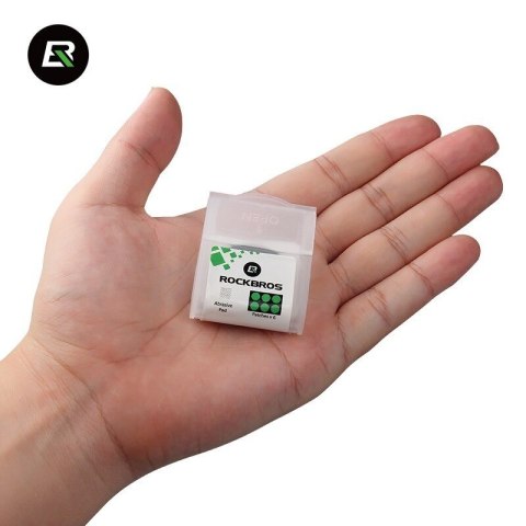 Zestaw naprawczy łatki z klejem śr. 2.4cm do łatania dętek rowerowych Zestaw naprawczy łatki z klejem śr. 2.4cm do łatania dętek rowerowych