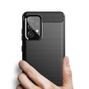 Elastyczne etui pokrowiec na Samsung Galaxy A72 4G Carbon Case - czarny