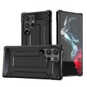 Pancerne hybrydowe etui na Xiaomi Redmi Note 14 5G Hybrid Armor - czarne