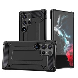 Pancerne hybrydowe etui na Xiaomi Redmi Note 14 5G Hybrid Armor - czarne