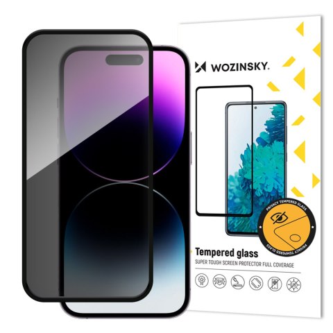 Szkło hartowane prywatyzujące na iPhone 16 Pro Max z filtrem anti-spy Privacy Glass Szkło hartowane prywatyzujące na iPhone 16 Pro Max z filtrem anti-spy Privacy Glass