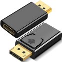 Adapter przejściówka DisplayPort - HDMI Adapter przejściówka DisplayPort - HDMI