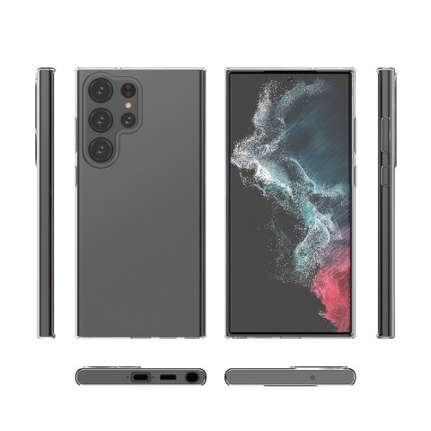 Etui cienki pokrowiec 0.5mm na Samsung Galaxy S23 Ultra - przezroczyste Etui cienki pokrowiec 0.5mm na Samsung Galaxy S23 Ultra - przezroczyste