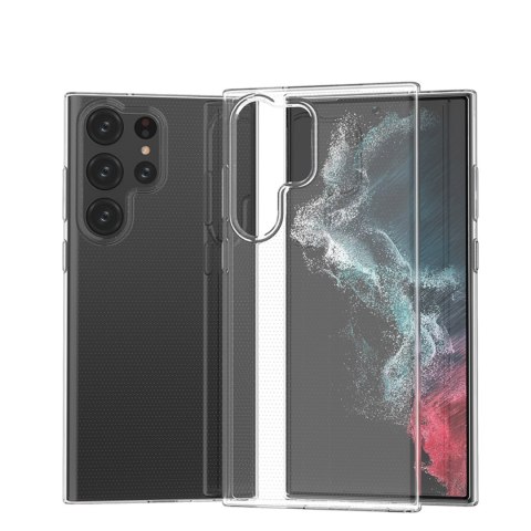Etui cienki pokrowiec 0.5mm na Samsung Galaxy S23 Ultra - przezroczyste Etui cienki pokrowiec 0.5mm na Samsung Galaxy S23 Ultra - przezroczyste