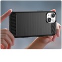 Etui elastyczny żelowy pokrowiec na tył plecki do iPhone 14 Plus Carbon Case - czarny Etui elastyczny żelowy pokrowiec na tył plecki do iPhone 14 Plus Carbon Case - czarny
