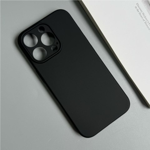 Etui pokrowiec na iPhone 16 Pro Soft Case - czarne Etui pokrowiec na iPhone 16 Pro Soft Case - czarne