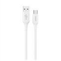 Kabel przewód USB-A - USB-C 6A 1.2m - biały Kabel przewód USB-A - USB-C 6A 1.2m - biały