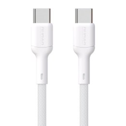 Kabel przewód USB-C 65W 1m - biały