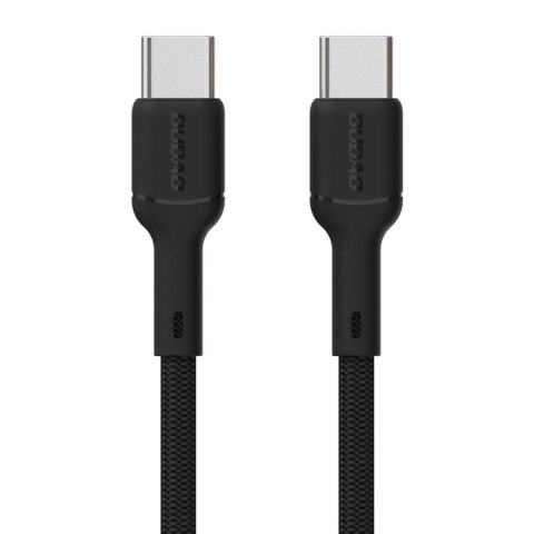 Kabel przewód USB-C 65W 1m - czarny Kabel przewód USB-C 65W 1m - czarny